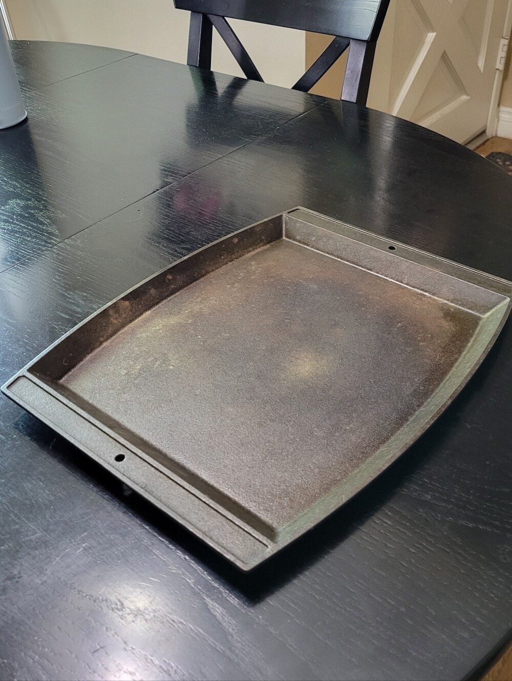 Cast Iron Lodge Griddle.